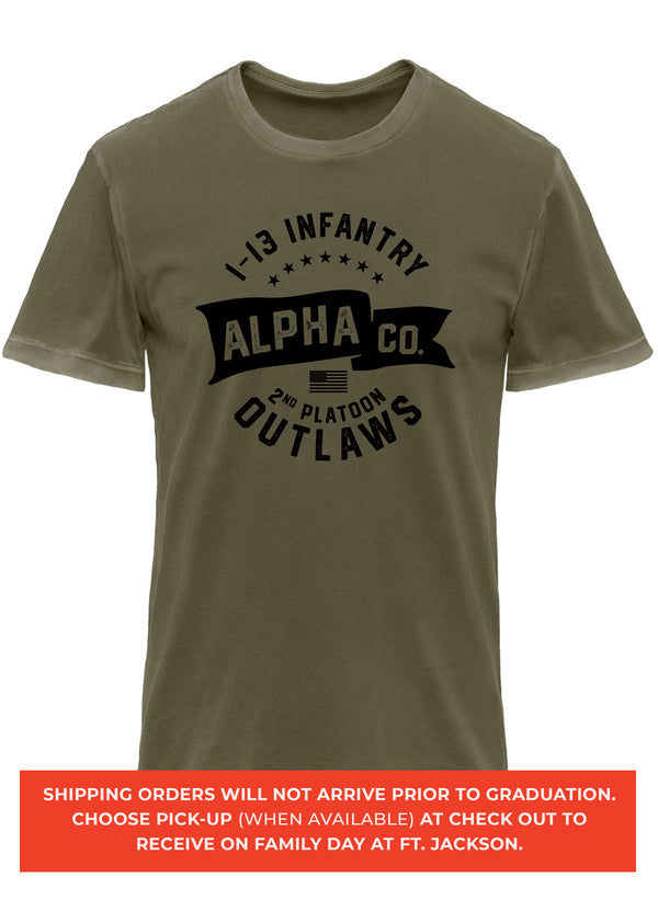 1-13 Alpha, 2nd Platoon – OUTLAWS - 08.13.26 GRAD