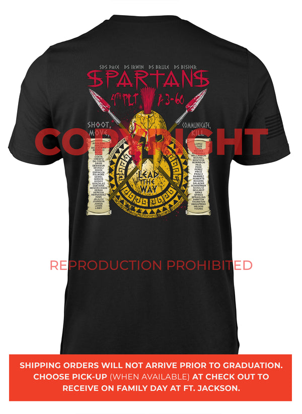 3-60 Alpha, 4th Platoon – SPARTANS - 08.27.25 GRAD