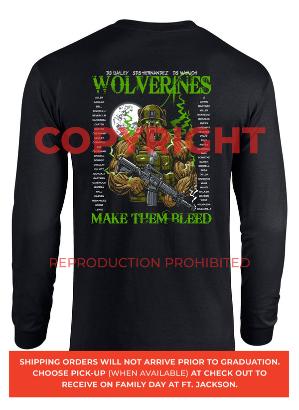 1-34 Echo, 4th Platoon - WOLVERINES - 12.17.25 GRAD