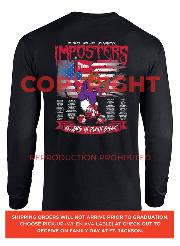 3-39 Charlie, 4th Platoon - IMPOSTERS - 10.30.25 GRAD