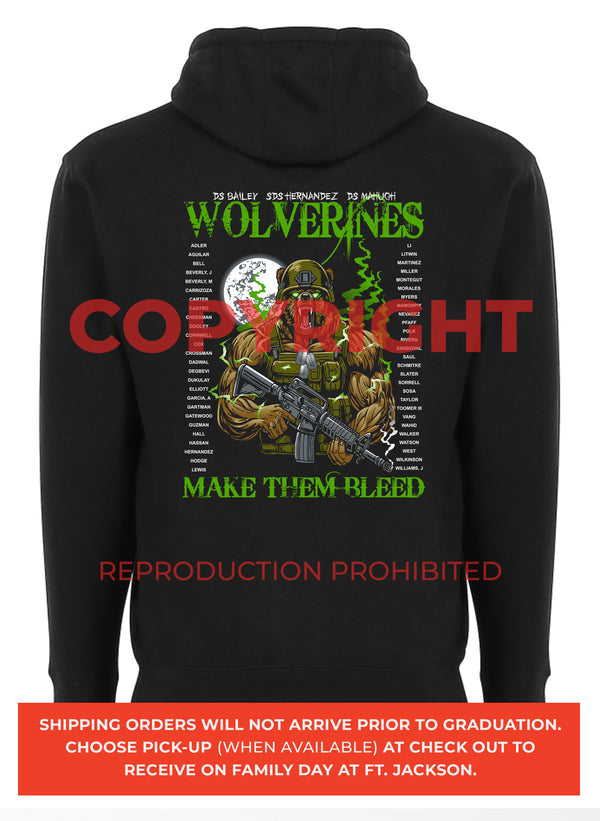 1-34 Echo, 4th Platoon - WOLVERINES - 12.17.25 GRAD