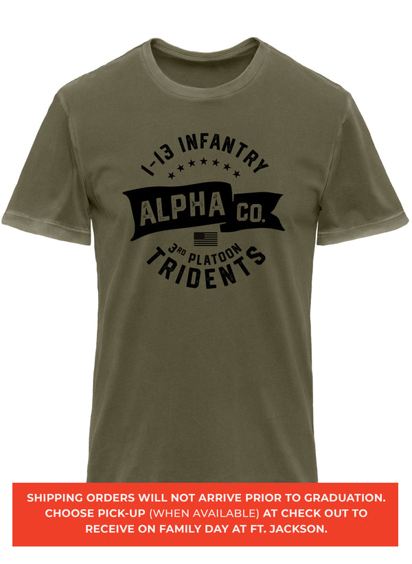 1-13 Alpha, 3rd Platoon – TRIDENTS - 08.13.26 GRAD