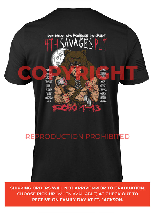 1-13 Echo, 4th Platoon – SAVAGES - 08.13.26 GRAD