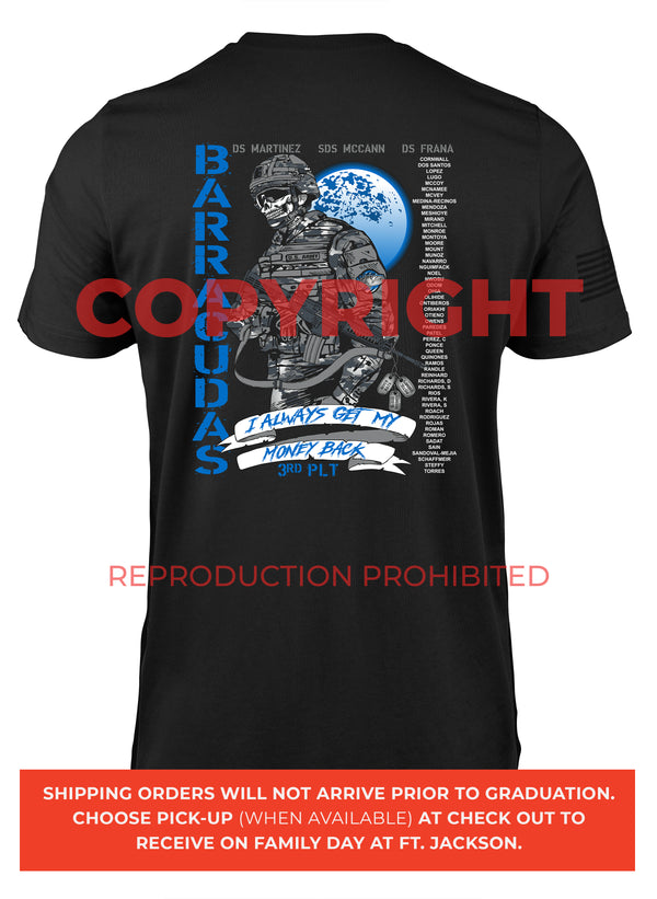 1-34 Delta, 3rd Platoon - BARRACUDAS - 12.17.25 GRAD