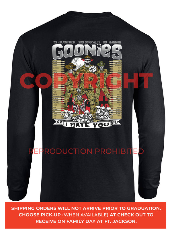 1-34 Echo, 3rd Platoon - GOONIES - 12.17.25 GRAD