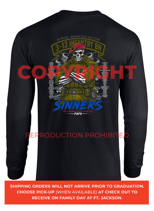 3-13 Alpha, 3rd Platoon  - SINNERS - 09.24.26 GRAD